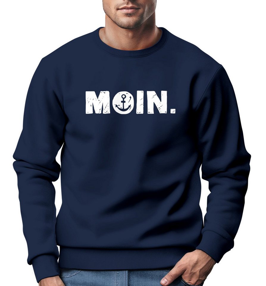 Neverless Sweatshirt Sweatshirt Herren Moin Dialekt Norden Hamburg Anker Print Neverless Sweatshirt Sweatshirt Herren Moin Dialekt Norden Hamburg Anker Print von Neverless