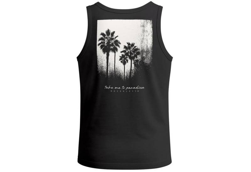 Neverless Tanktop Herren Tank-Top Backprint Sommer-Shirt mit Palmen Rückendruck Vintage mit Print Neverless Tanktop Herren Tank-Top Backprint Sommer-Shirt mit Palmen Rückendruck Vintage mit Print von Neverless