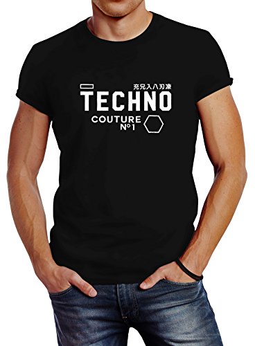 Neverless Techno Shirt Herren schwarz M Neverless Techno Shirt Herren schwarz M von Neverless