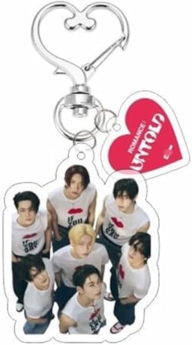 8 Stück Acryl-Schlüsselanhänger Enhypen Romance: UNTOLD Rucksack Telefon Anhänger Schlüsselanhänger für Fans Kinder, All, noraml von Nevstop