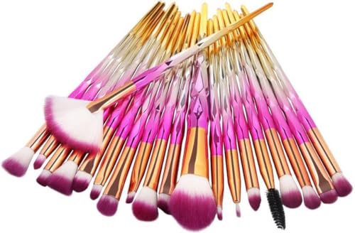 20 Stücke Diamant Make -UP -Pinsel Set Pink Pulver Foundation Fundament Mix Lidschatten Lip Kosmetische Schönheit - Make -up -Pinsel - Pinsel - Lidschatten - Highlighter - Pinsel - Make -up - 20 Stücke Diamant Make -UP -Pinsel Set Pink Pulver Foundation Fundament Mix Lidschatten Lip Kosmetische Schönheit - Make -up -Pinsel - Pinsel - Lidschatten - Highlighter - Pinsel - Make -up - von New Age Devi