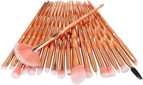 20 Stücke Diamant Make -up Pinsel Set Gold Pulver Foundation Blush Mix Lidschatten Lip Kosmetische Schönheit - Make -up -Pinsel - Pinsel - Lidschatten - Highlighter - Pinsel - Makeup - Kwastens 20 Stücke Diamant Make -up Pinsel Set Gold Pulver Foundation Blush Mix Lidschatten Lip Kosmetische Schönheit - Make -up -Pinsel - Pinsel - Lidschatten - Highlighter - Pinsel - Makeup - Kwastens von New Age Devi