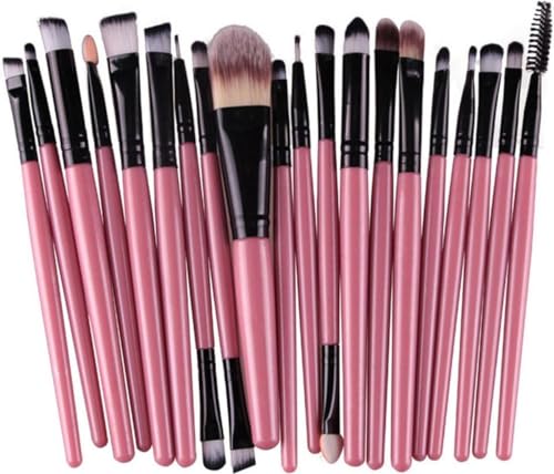 20 Teile Make-up Pinsel Set Pink Black Lidschatten Foundation Pulver Eyelash Eyelash Lippen Make-up Pinsel Kosmetische Schönheit Werkzeug Kit Heiße 20 Teile Make-up Pinsel Set Pink Black Lidschatten Foundation Pulver Eyelash Eyelash Lippen Make-up Pinsel Kosmetische Schönheit Werkzeug Kit Heiße von New Age Devi