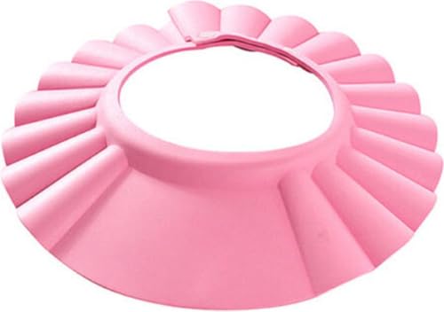 New Age Devi - Schützen Sie das empfindliche Ohr Ihres Kleinen mit der Pink Deluxe Duschhaube - speziell für Kinder im Alter von 0 bis 6 Jahren ausgelegt | 27cm | Duschkappe für Babys und von New Age Devi