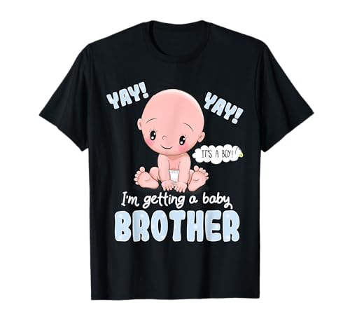 Big Brother Baby Gender Reveal Party Baby Shower T-Shirt von New Baby Gender Reveal Party Baby Shower Kids