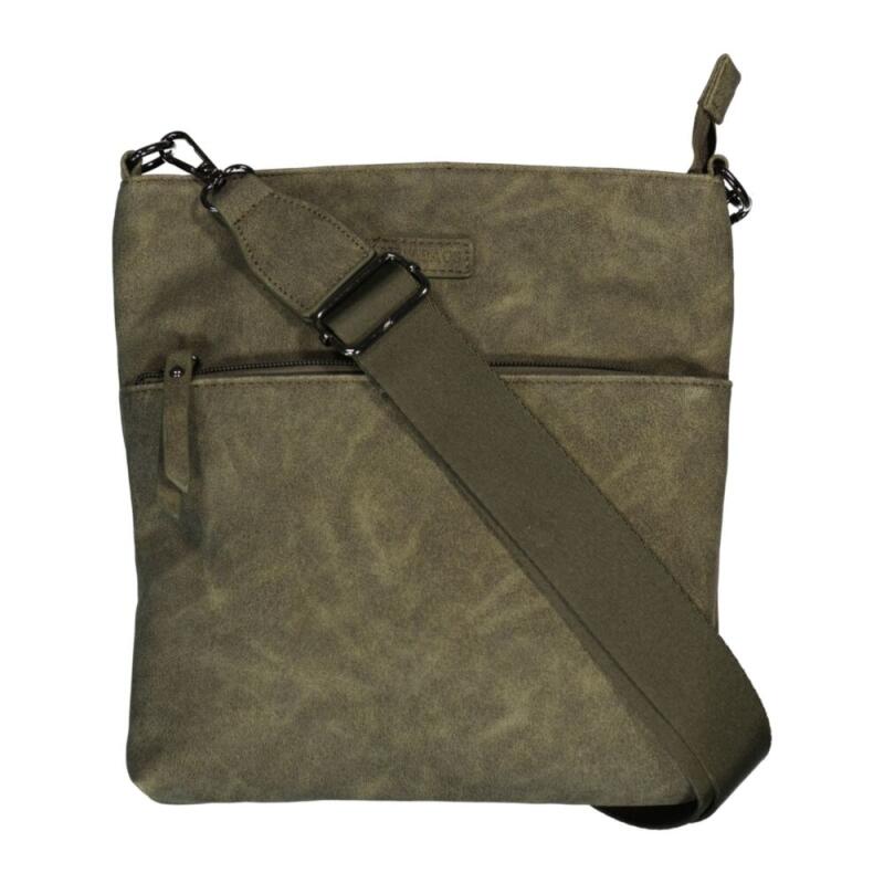 New Bags - New Bags Schultertasche aus PU olive Grün von New Bags