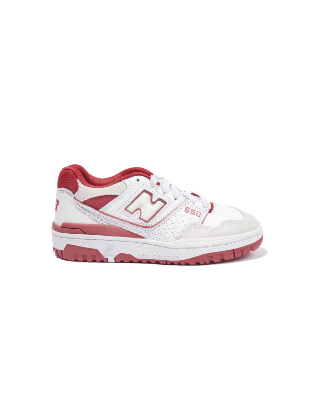 New Balance Kids 550 Sneakers mit Schnürung - Weiß von New Balance Kids