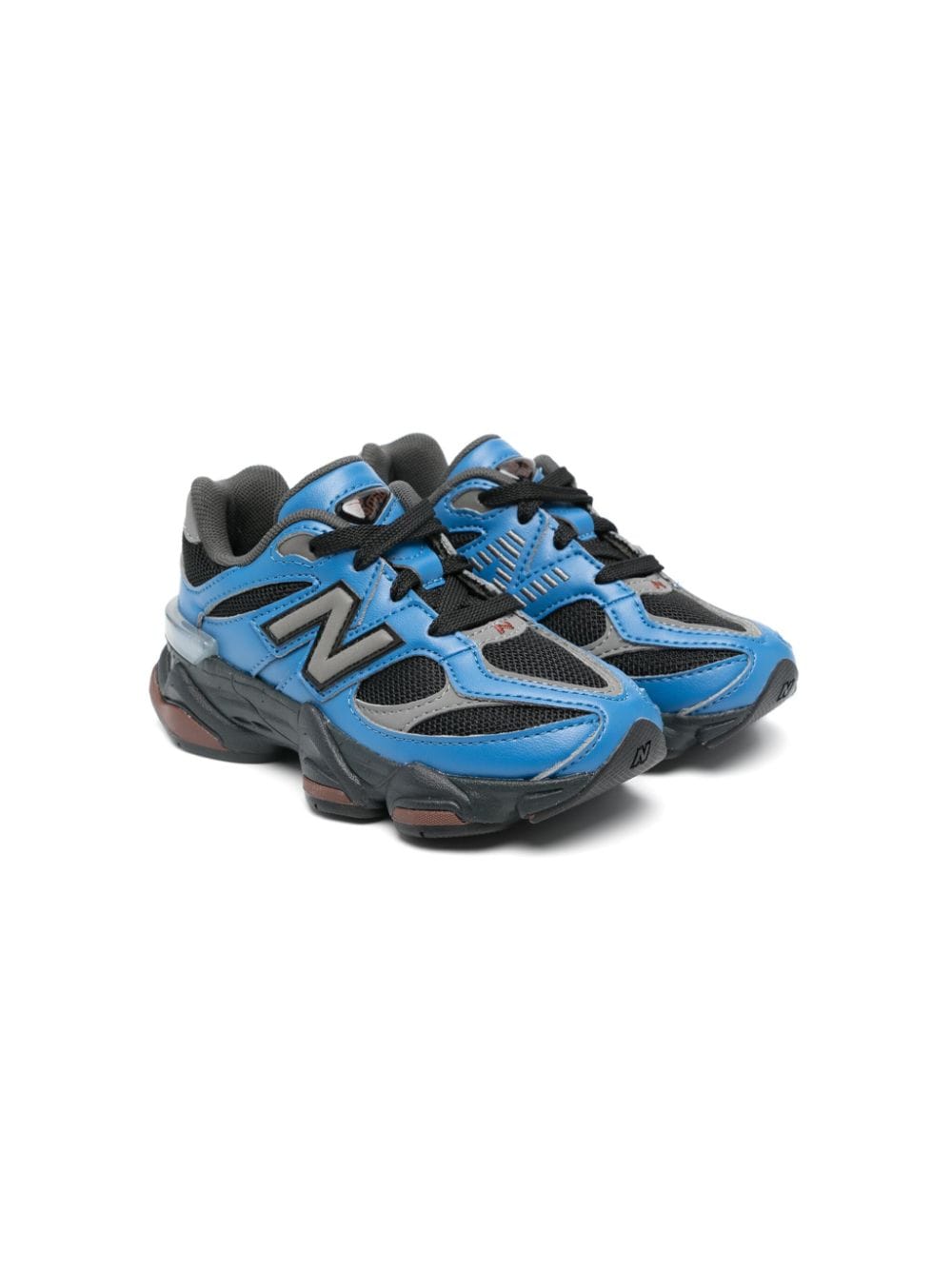 New Balance Kids 9060 Sneakers mit Kontrasteinsätzen - Blau von New Balance Kids