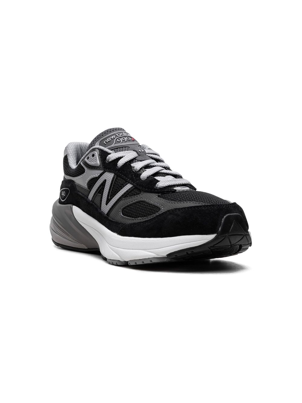 New Balance Kids 990v6 Black/Silver Sneakers - Schwarz von New Balance Kids