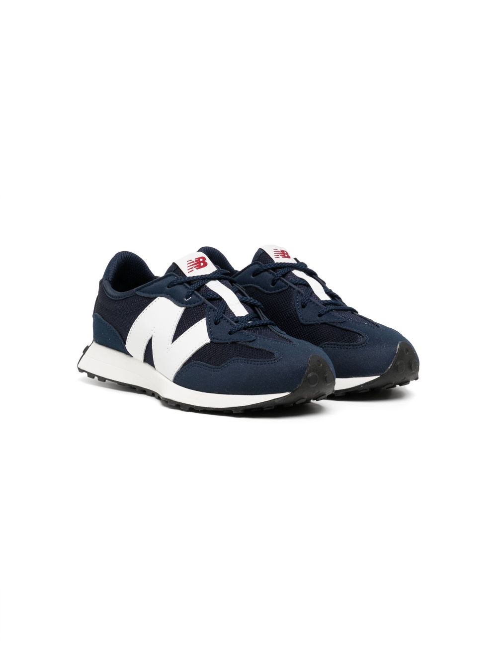 New Balance Kids Sneakers mit Logo-Patch - Blau von New Balance Kids