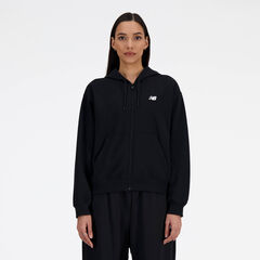 Damen Sweatjacke SPORT ESSENTIALS FRENCH TERRY FULL ZIP HOODIE von New Balance