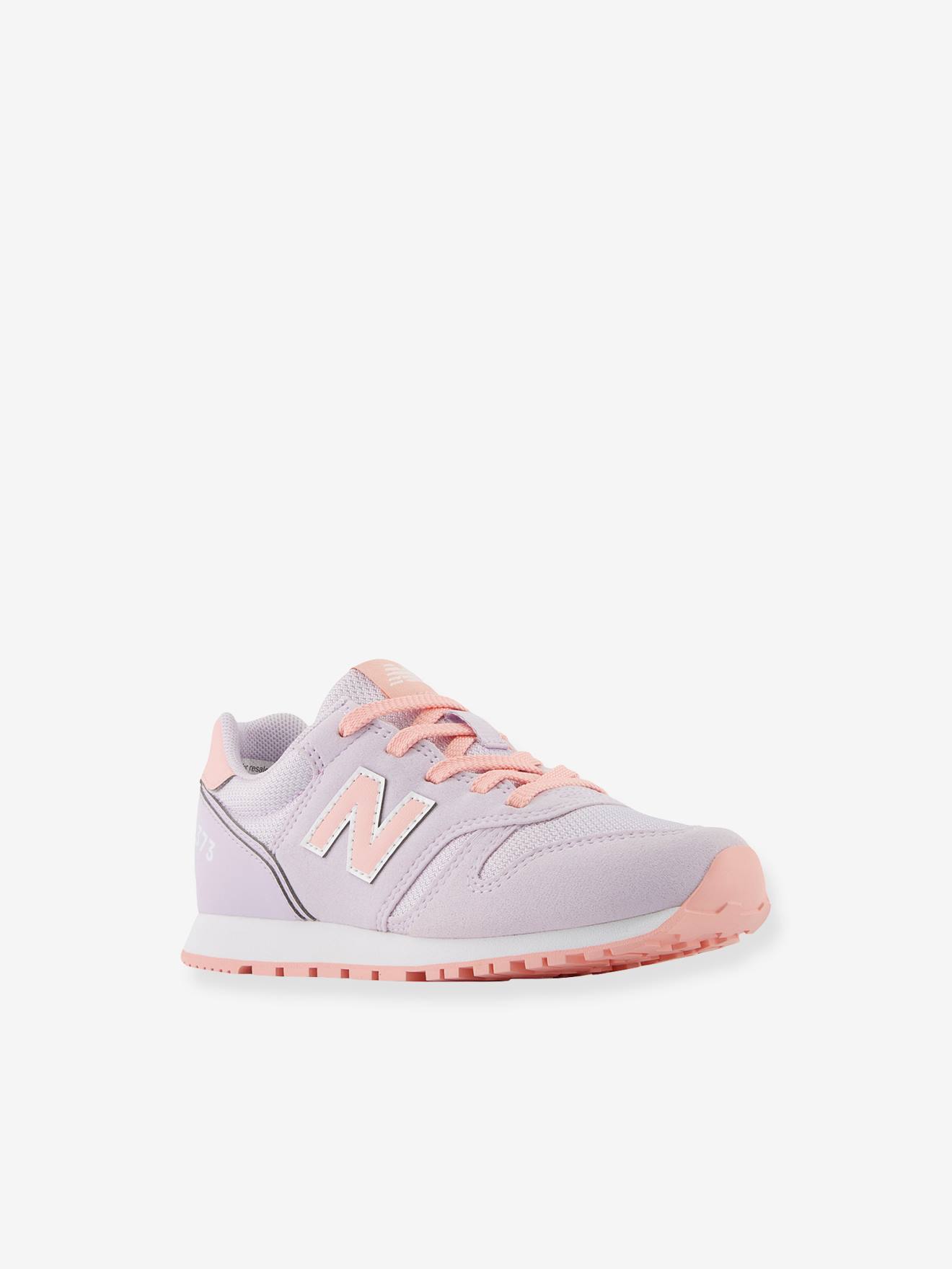 Kinder Schnür-Sneakers YC373AN2 NEW BALANCE pulver lila von New Balance