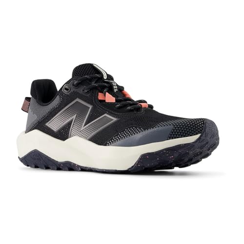 NEW BALANCE Damen DynaSoft Nitrel v6 Sneaker, Schwarz/Castlerock/Sunfade Red, 38 EU von New Balance