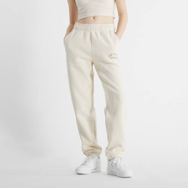 NEW BALANCE Damen Hose Graphic Fleece Jogger von New Balance