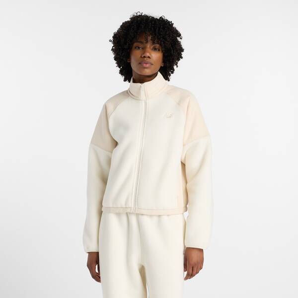 NEW BALANCE Damen Jacke High Pile Fleece Jacket von New Balance