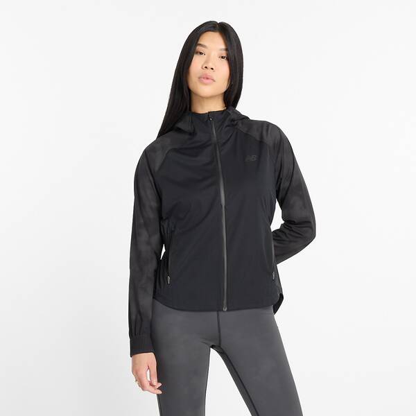 NEW BALANCE Damen Jacke Reflective Woven Jacket von New Balance