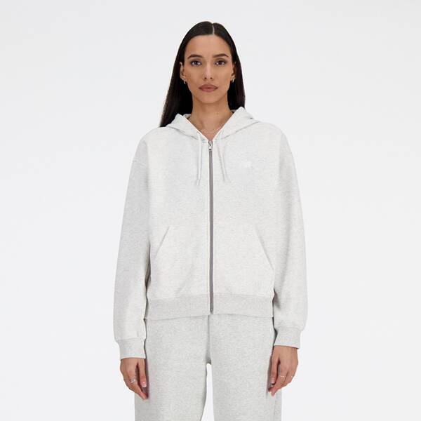NEW BALANCE Damen Jacke Sport Essentials Fleece Full Zip von New Balance
