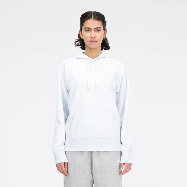 NEW BALANCE Damen Kapuzensweat Essentials Stacked Logo Hoodie von New Balance