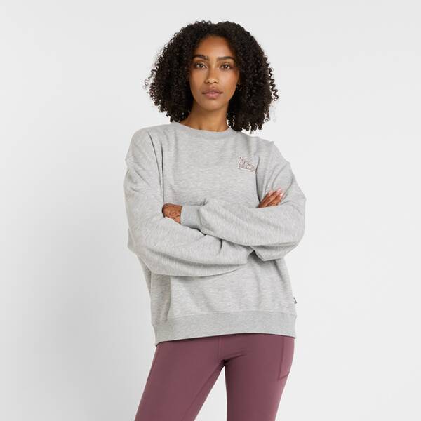 NEW BALANCE Damen Kapuzensweat Flower Shoe Crew von New Balance