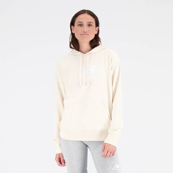 NEW BALANCE Damen Kapuzensweat Essentials Stacked Logo Hoodie von New Balance