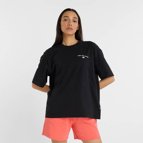 NEW BALANCE Damen Shirt Reimagined Oversized von New Balance