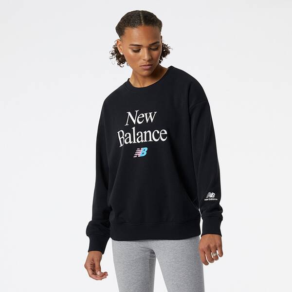 NEW BALANCE Damen Kapuzensweat NB Essentials Celebrate Fleece Crew von New Balance