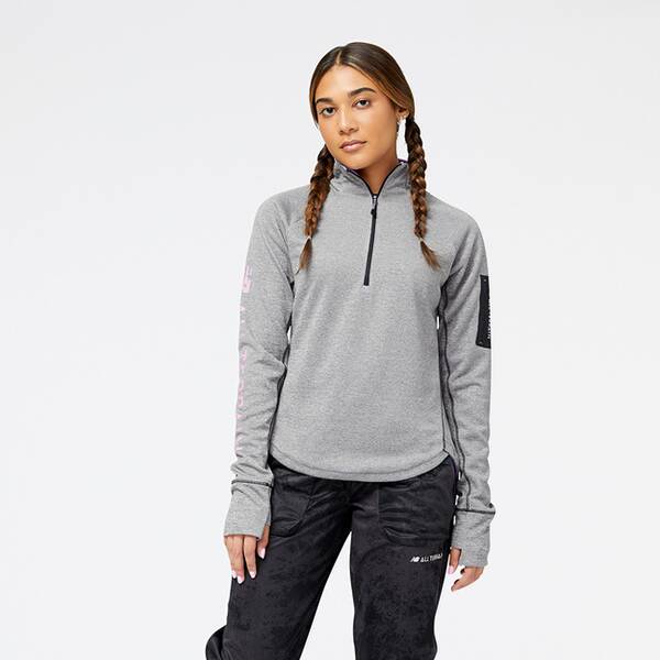 NEW BALANCE Damen T-Shirt All-Terrain Half Zip von New Balance