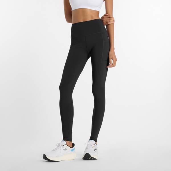 NEW BALANCE Damen Tights NB Sleek Pocket High Rise Legging 27" von New Balance