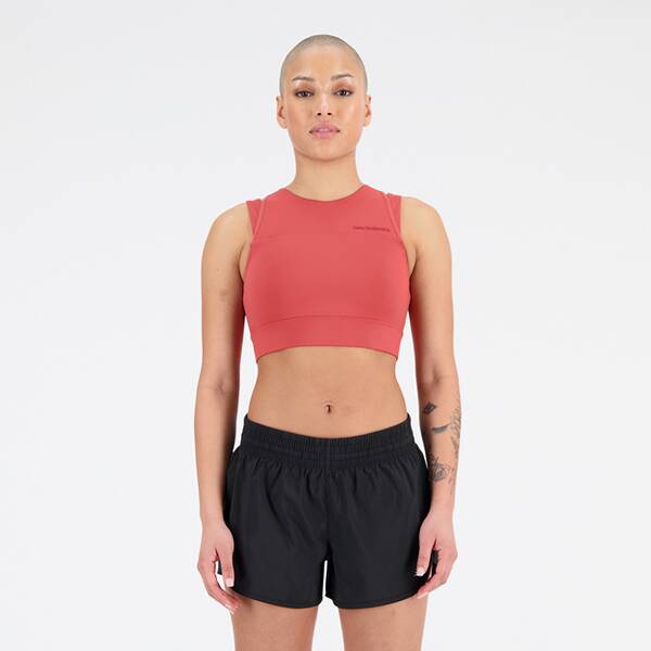 NEW BALANCE Damen Weste Shape Shield Crop Bra von New Balance