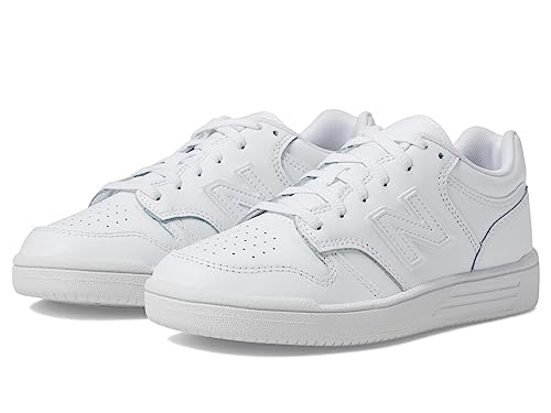 NEW BALANCE Herren 480 Sneaker, White Synthetic Fabric, 33.5 EU von New Balance