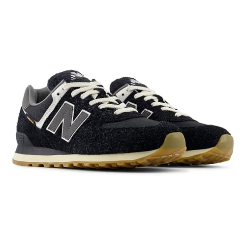 New Balance Herren 574 Sneaker, SCHWARZ, 42.5 EU von New Balance