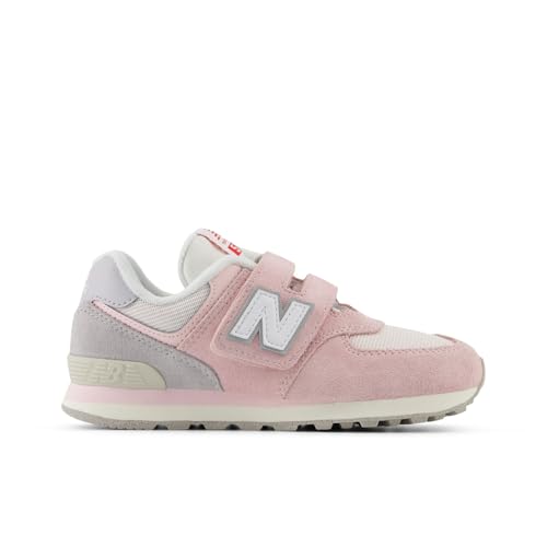 NEW BALANCE Herren 574 Sneaker, Shell Pink Textile Other, 45.5 EU von New Balance