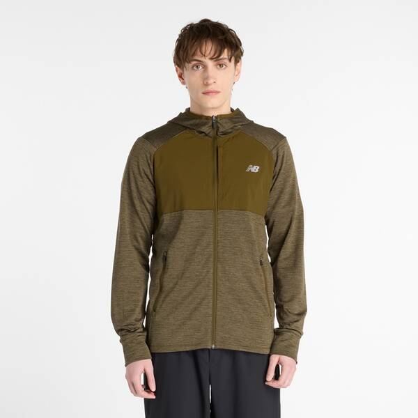 NEW BALANCE Herren Jacke Heat Grid Hooded Full Zip von New Balance