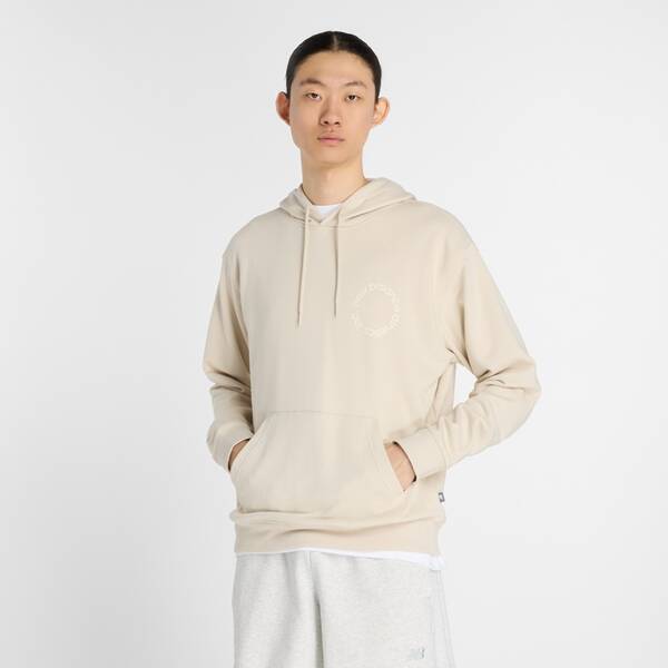 NEW BALANCE Herren Kapuzensweat Circular Logo von New Balance