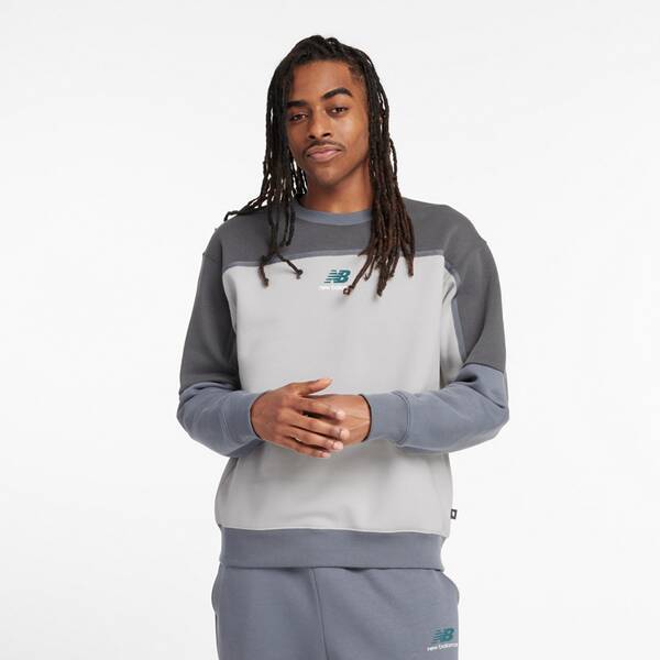 NEW BALANCE Herren Kapuzensweat Classics Fleece Crew von New Balance