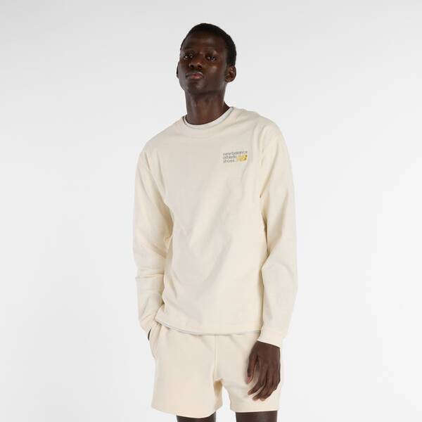 NEW BALANCE Herren Shirt Athletics Premium Back Logo Long Sleeve von New Balance