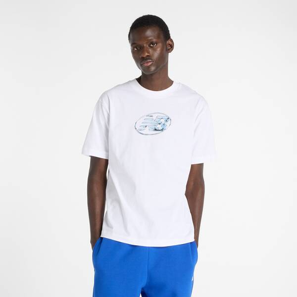 NEW BALANCE Herren Shirt Chrome NB T-Shirt von New Balance