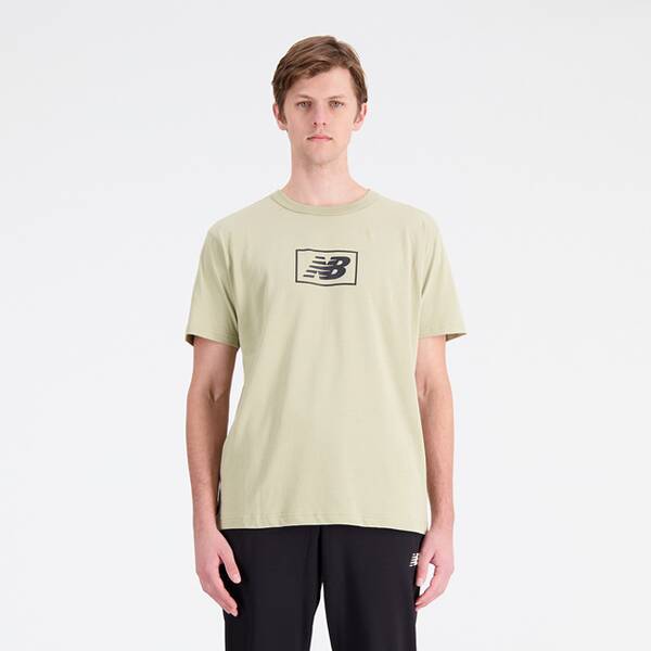 NEW BALANCE Herren Shirt NB Essentials Logo T-Shirt von New Balance