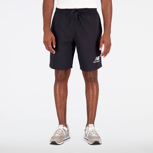 NEW BALANCE Herren Shorts Essentials Stacked Logo French Terry Short von New Balance