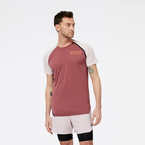 NEW BALANCE Herren T-Shirt Accelerate Pacer Short Sleeve von New Balance