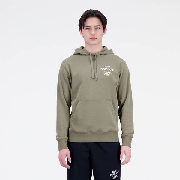 NEW BALANCE Herren T-Shirt NB Essentials Hoodie von New Balance