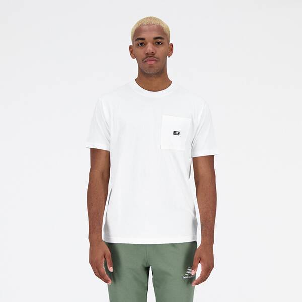 NEW BALANCE Herren T-Shirt Essentials Reimagined Cotton Jersey Short Sleeve T-shirt von New Balance