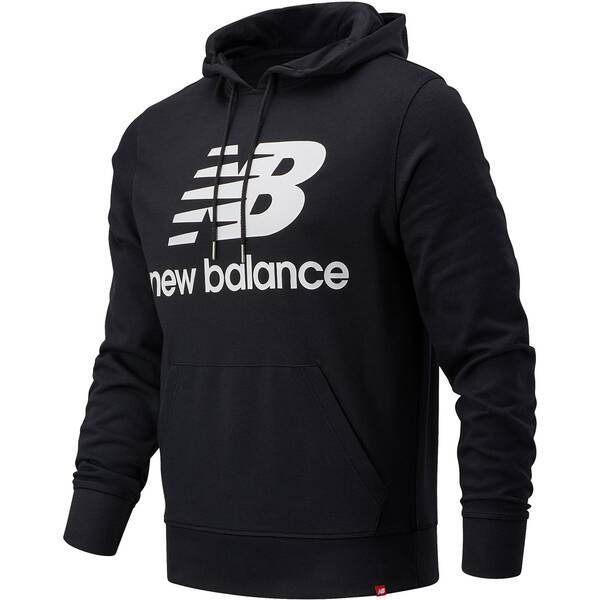 NEW BALANCE Herren T-Shirt NB Essentials Stacked Logo Po Hoodi von New Balance