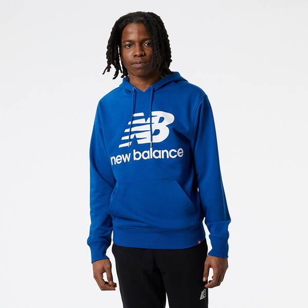 NEW BALANCE Herren T-Shirt NB Essentials Stacked Logo Po Hoodi von New Balance