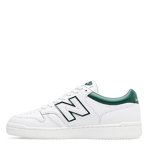 New Balance BB480LGT Bianco-Verde Bianco Verde/37 1/2 von New Balance