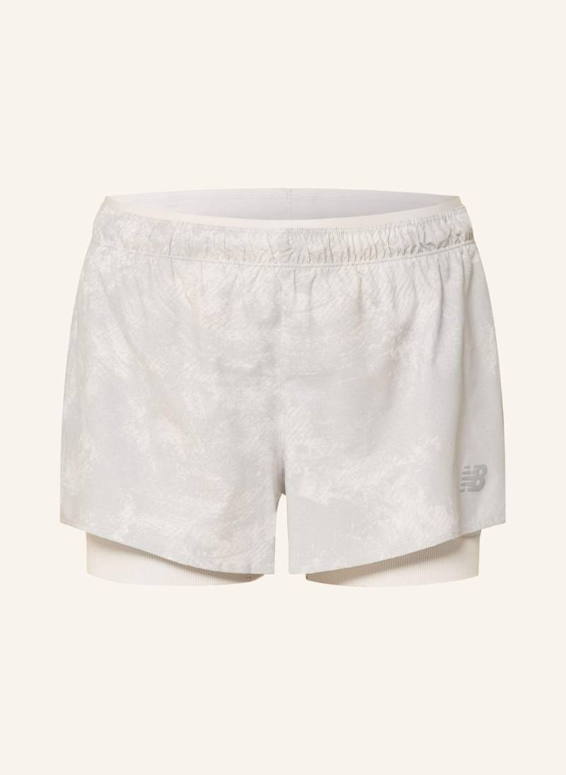 New Balance 2-In-1-Laufshorts Rc 2-In-1 Short 3" grau von New Balance
