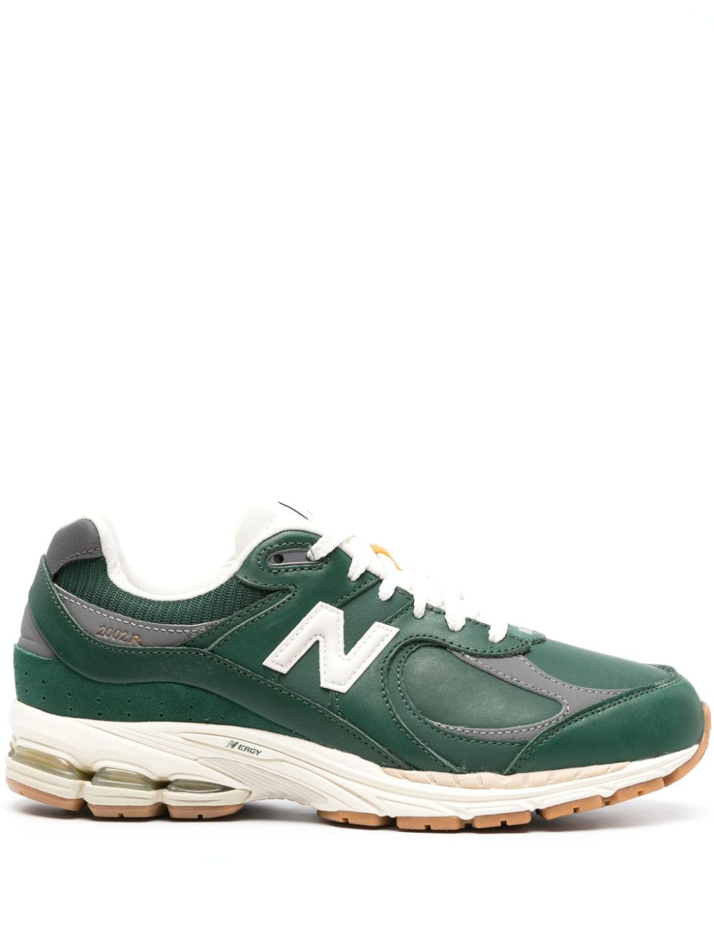 New Balance 2002R Sneakers mit Kontrasteinsätzen - Grün von New Balance