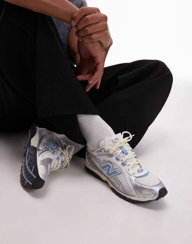 New Balance - 204L - Unisex-Sneaker in Weiß und Blau von New Balance