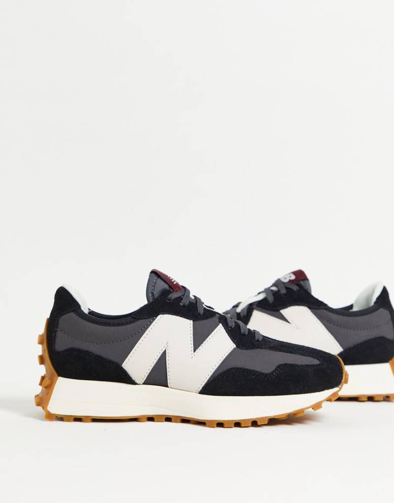 New Balance - 327 - Schwarze Sneaker von New Balance