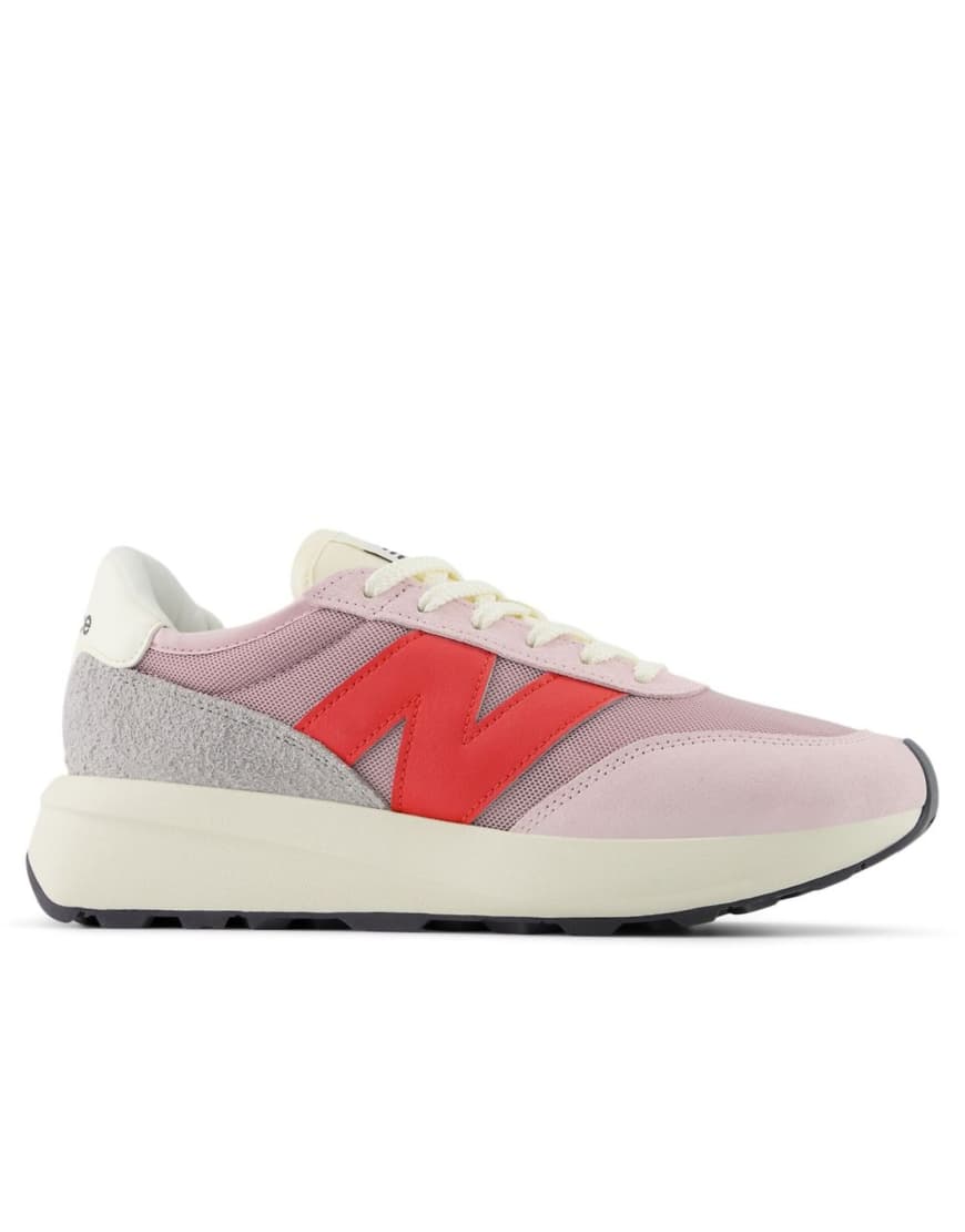 New Balance - 370 - Rosa Sneaker von New Balance